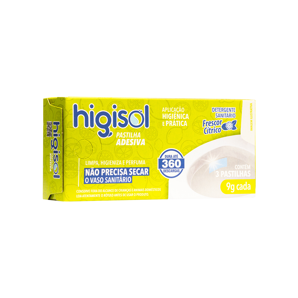 Pastilha Adesiva Cítrico