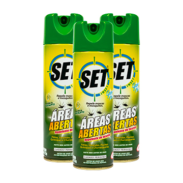 Repelente de Insetos Áreas Abertas Aerosol 